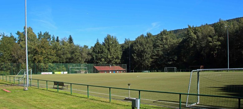 Fußballplatz des Ortsteils Oberems
